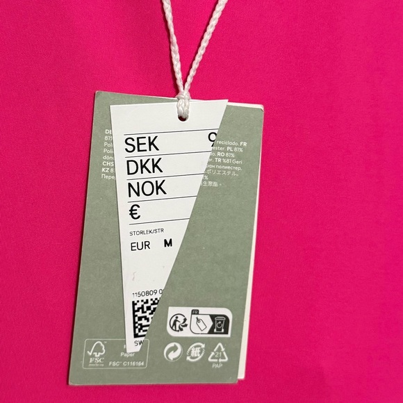 H&M Vibrant Pink Maxi Dress - Picture 12 of 13